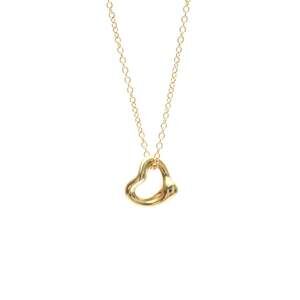 TIFFANY 18k Gold Heart Necklace